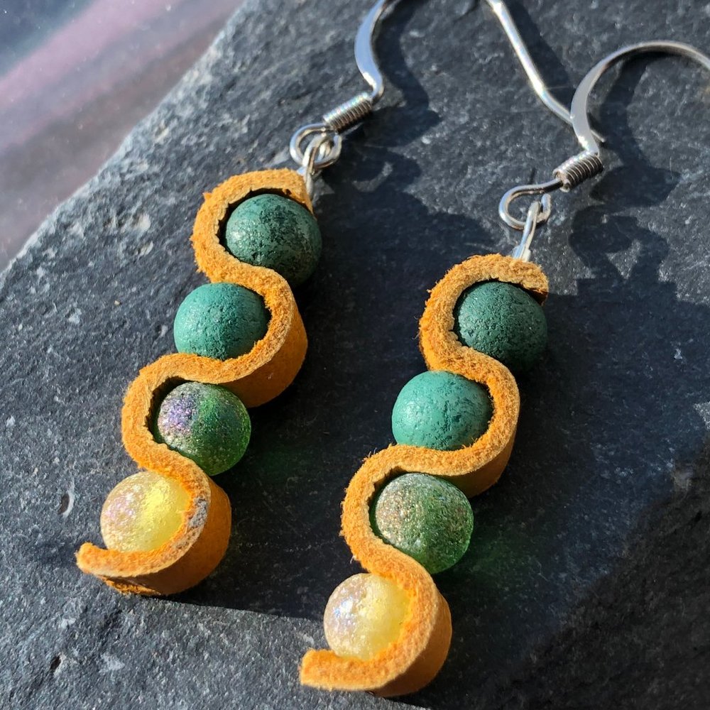 Leather Earrings